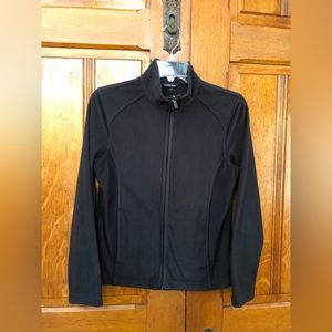 Lands’ End Black Fleece Jacket XS EUC